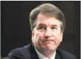  ?? Alex Brandon / Associated Press ?? Supreme Court nominee Brett Kavanaugh testifies on Sept. 6.