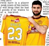  ??  ?? Enigma: Ciftci hopes to thrive on loan with Motherwell