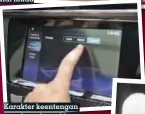  ??  ?? Karakter keentengan setir bisa disetel lewat menu ‘Steering’ di layar multimedia