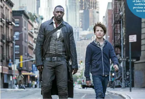  ?? PHOTO: JESSICA MIGLIO ?? Idris Elba and Tom Taylor in a scene from The Dark Tower.