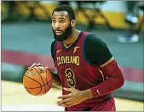  ?? TONY DEJAK / AP FILE ?? In this Feb 5 file photo, Cleveland Cavaliers’ Andre Drummond drives the second half of an NBA game against the Milwaukee Bucks in Cleveland.
