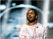  ?? TOM MCCARTHY JR. FOR AMERICAN-STATESMAN ?? Rapper Kendrick Lamar became the first non-classical or non-jazz artist to win a Pulitzer Prize for music Monday.