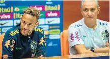  ?? EFE ?? À vontade. Neymar diz que executa a função que Tite pedir