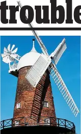  ??  ?? Turning circle: Green’s windmill in Nottingham. Below: A Disraeli lithograph from Vanity Fair, 1869