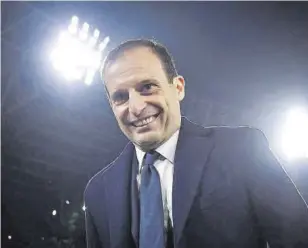  ?? // AFP ?? Massimilia­no Allegri suena para volver a la Juventus