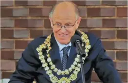  ?? ?? Bulawayo mayor David Coltart