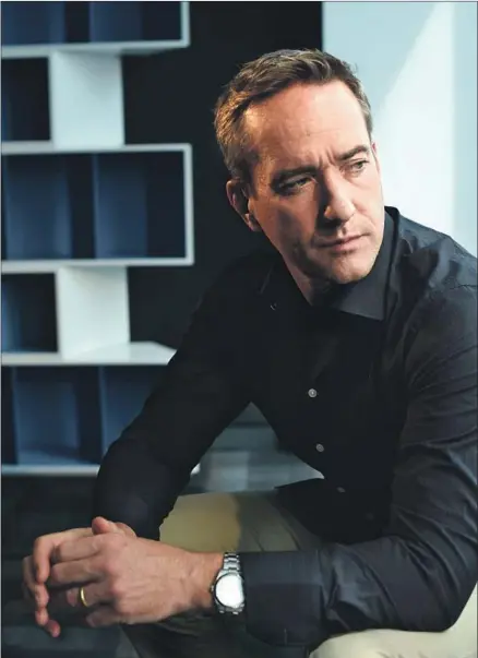  ?? Jennifer S. Altman For The Times ?? MATTHEW Macfadyen has gone from Mr. Darcy in 2005’s “Pride & Prejudice” to the slimy Tom, the first American he has played.