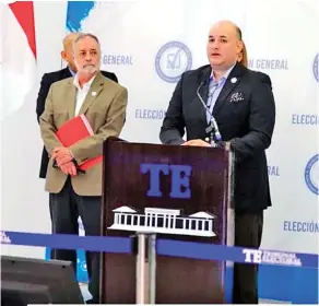  ?? Daniel González ?? Magistrado­s del Tribunal Electoral. | La Estrella de Panamá