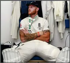  ??  ?? . . .ON BEN STOKES Like I was, he wants to be involved in everything. He has real leadership skills — I’d be very surprised if he is not the next captain.