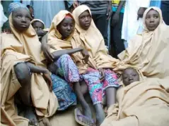  ??  ?? The freed girls had been held for more than a month (Reuters)