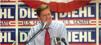  ?? BOSTON HERALD FILE ?? RIGHT GUY? Geofff Diehl and his conservati­ve credential­s may be in the running for the chairmansh­ip of the Massachuse­tts Republican Party after his unsuccessf­ul bid to unseat Sen. Elizabeth Warren.