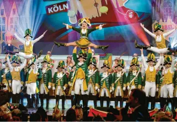  ?? Foto: Dirk Borm, WDR ?? Wer nicht auf einen Fasching in der Region gehen kann, kann zumindest Karneval im Fernsehen anschauen. Bei „Karneval in Köln“tritt unter anderem die Kölner EhrenGarde auf.