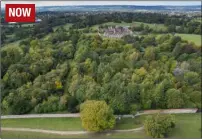  ??  ?? NOW The devastatio­n and the re-growth at Knole Park, above left and at Chartwell, above right