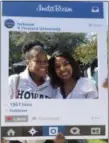  ?? NERDWALLET VIA AP ?? In this October 2014 photo provided by Nerdwallet, Takiia Anderson, left, poses for a photo with her daughter Taje Perkins during a campus visit to Anderson’s alma mater, Howard University in Washington.