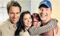  ??  ?? FUNNY FOUR: Main cast members of ‘Will and Grace’ took a picture together recently