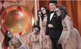  ?? GREG GAYNE/ROGERS MEDIA ?? Episode 103 of The Gong Show includes flesh-eating zombies performing ballet.