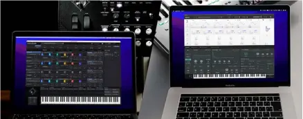  ?? ?? Korg hat sich zum Glück nicht verleiten lassen, die Oberfläche der Hardware 1:1 zu übernehmen, sondern den Plug-ins eine nüchtern-funktional­e GUI spendiert.