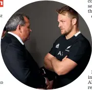  ??  ?? All Blacks coach Ian Foster, left, and captain Sam Cane both badly need a win this weekend.