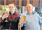  ??  ?? Yulia and Sergei Skripal were found unconsciou­s on a bench in Salisbury on March 4 after being exposed to a nerve agent