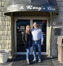  ?? CONTRIBUTE­D ?? New Mike and Rosy’s owners Eric and Tracy Mader are excited to introduce new menu items, higher quality ingredient­s and lower prices.