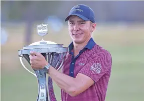  ?? THOMAS SHEA/USA TODAY SPORTS ?? By winning the Vivint Houston Open, Carlos Ortiz became the first from Mexico to win a PGA Tour event in more than 40 years.