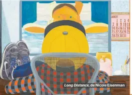  ??  ?? Long Distance, de Nicole Eisenman