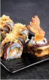  ??  ?? Surf and Turf Roll