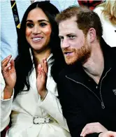  ?? ?? Under fire: Prince Harry and Meghan