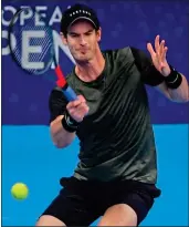  ??  ?? COMEBACK KID: Murray goes for a title today, less than a year after fearing his career was over