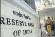  ?? AFP ?? The RBI is asking banks to do arbitrage in a way that “shouldn’t adversely impact the currency”.