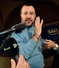  ?? (LaPresse) ?? Segretario Matteo Salvini, 45 anni, segretario della Lega