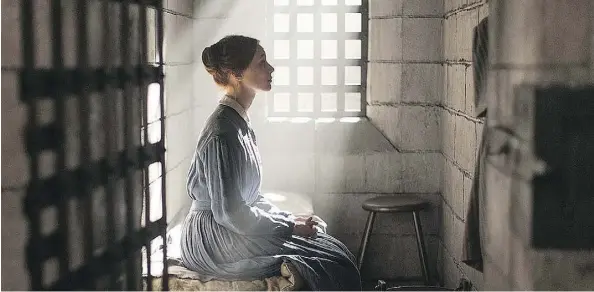  ?? TIFF ?? The new miniseries Alias Grace examines “repressed rage bubbling beneath the surface” that is relevant to our times, Sarah Gadon says.