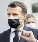  ?? dpa-BILD: Ena ?? Eine Nummer kleiner: Emmanuel Macron will die elitäre ENA abschaffen.