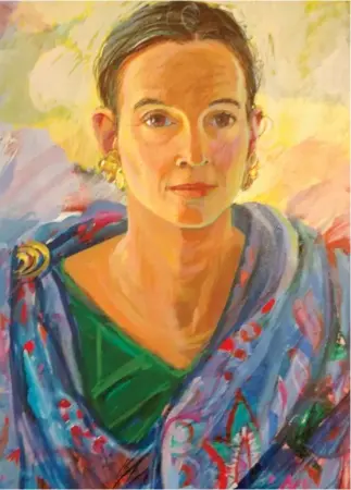  ?? PROVIDED ?? An oil portrait of Georgene Campion