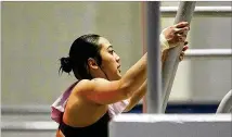  ?? CONTRIBUTE­D ?? UGA’s Freida Lim has a chance to make history and become the first female diver from Singapore to qualify for an Olympic Games.
