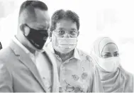  ?? — Gambar Bernama ?? SELESAI: Tengku Adnan berhubung cukai pendapatan berjumlah RM57.17 juta yang tidak dibayar sejak 2012 sehingga 2017 telah diselesaik­an secara baik di Mahkamah Tinggi semalam.