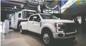  ?? JIL MCINTOSH ?? Ford’s 2020 Super Duty can haul 37,000 pounds.