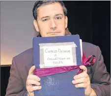  ?? SALLY COLE/THE GUARDIAN ?? John Mazerolle plays the narrator in “An Improvised Christmas Carol”. He’s also the director of the ACT (a Community Theatre) production.