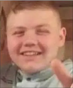  ??  ?? Conner Cowper, 18, died at the scene of the attack at a flat in Holytown