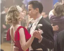  ??  ?? Dominique McElligott, left, stars with Matt Bomer in The Last Tycoon.