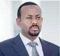  ??  ?? Abiy Ahmed