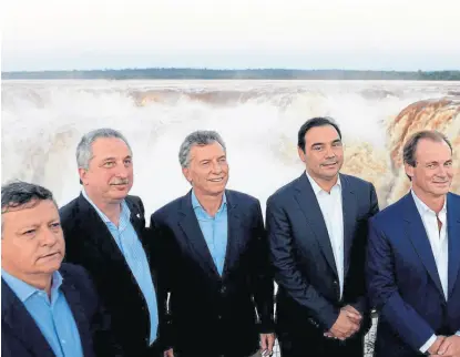  ?? Archivo ?? A principio de mes, Macri visitó a gobernador­es del norte para afianzar los acuerdos