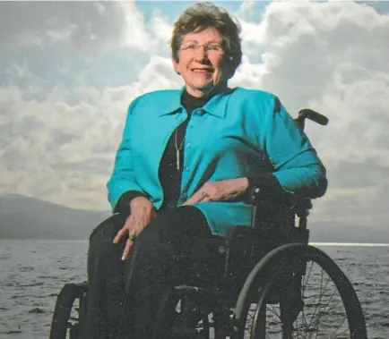 ?? PHOTO: SUPPLIED ?? Alexia Pickering wasn’t going to let her disability stop her from leading a full and adventurou­s life.