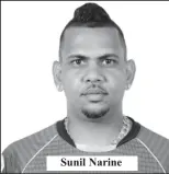  ?? ?? Sunil Narine