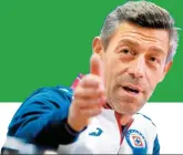  ??  ?? El entrenador portugués dijo en conferenci­a que no cree enPEDRO CAIXINHA DT DE CRUZ AZUL