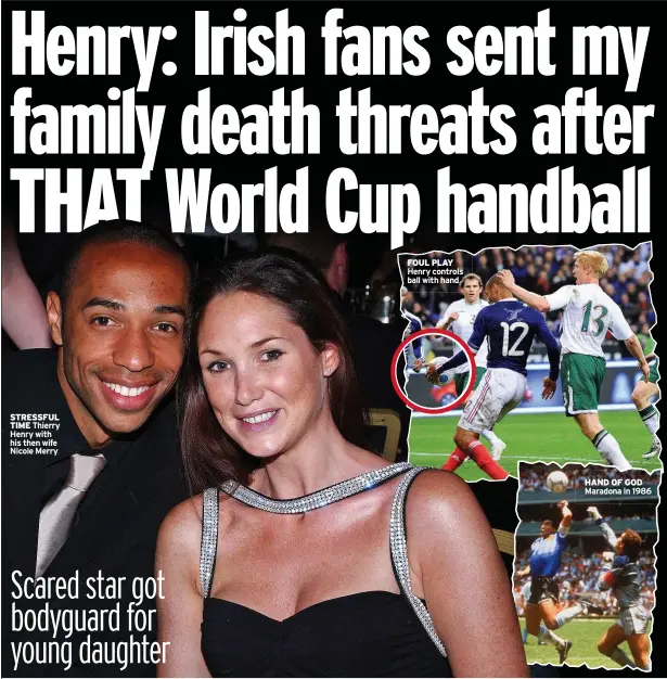 Henry: Irish fans sent my family death threats after THAT World