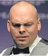  ??  ?? Stuart Bingham: Came close to making a maximum 147 break, which could have earned him £50,000, but bowed out to Jack Lisowski.