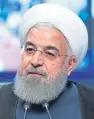  ?? Picture: AP. ?? Iran President Hassan Rouhani.