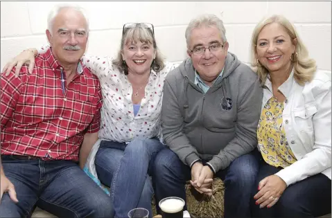  ??  ?? Jim Molloy, Sara Raybould, Andy Smith and Mary Margaret Molloy.