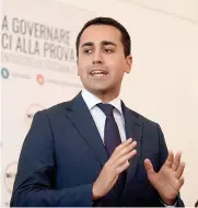  ?? AGF ?? Nel direttorio pentastell­ato. Il vicepresid­ente della Camera Luigi Di Maio